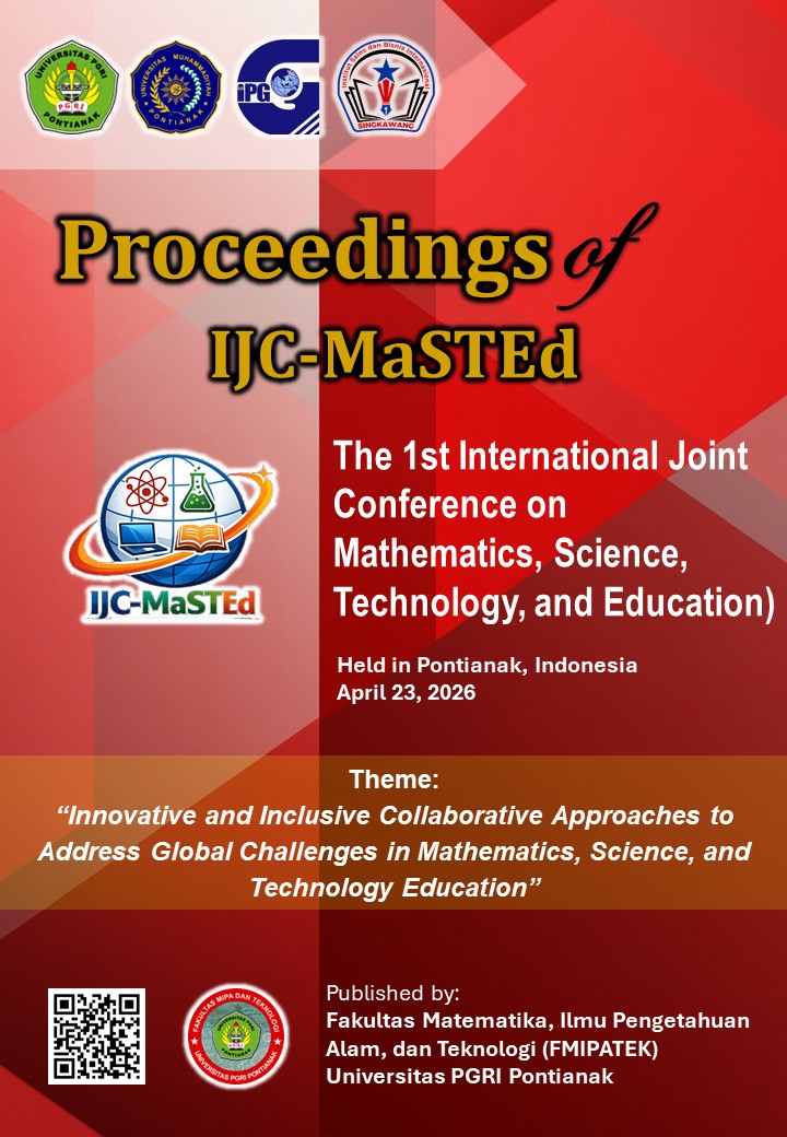                     View Vol. 1 No. 1 (2026): Innovative and Inclusive Collaborative Approaches to Address Global Challenges in Mathematics, Science, and Technology Education
                